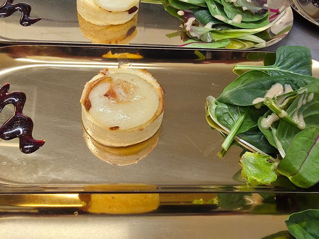 Le Charleston Crème brûlée au chèvre