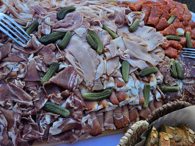 Le Charleston Plateau de charcuteries