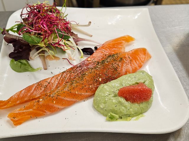 Le Charleston Saumon gravelax