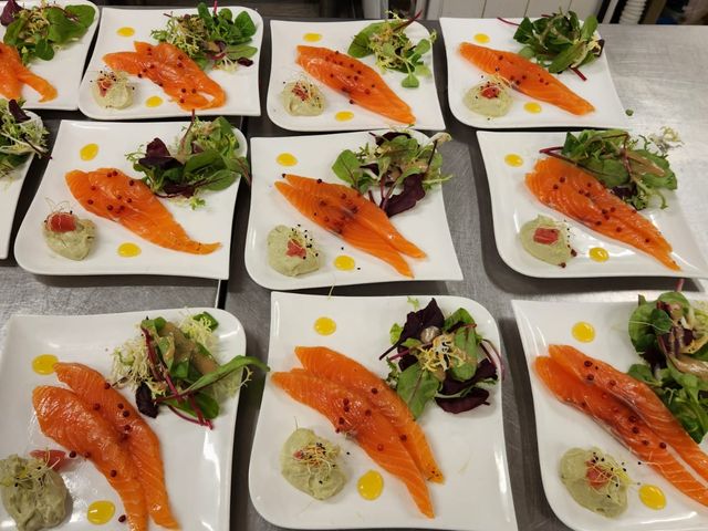 Le Charleston Saumon gravelax