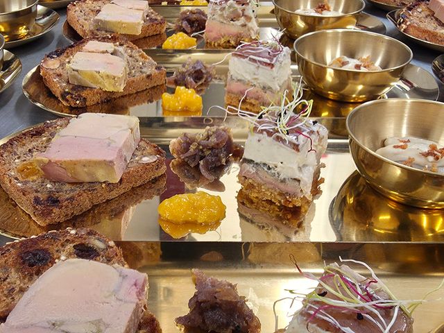 Le Charleston Trilogie de foie gras