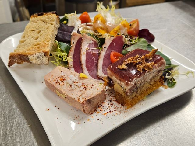 Le Charleston Trilogie de foie gras